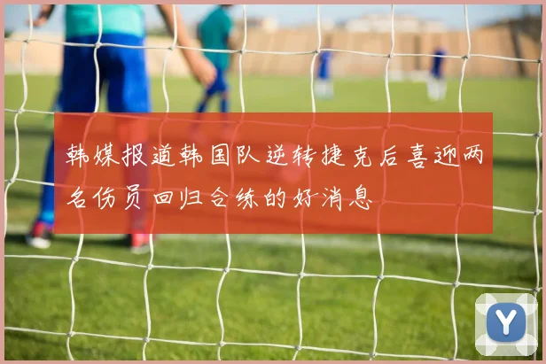 韩媒报道韩国队逆转捷克后喜迎两名伤员回归合练的好消息